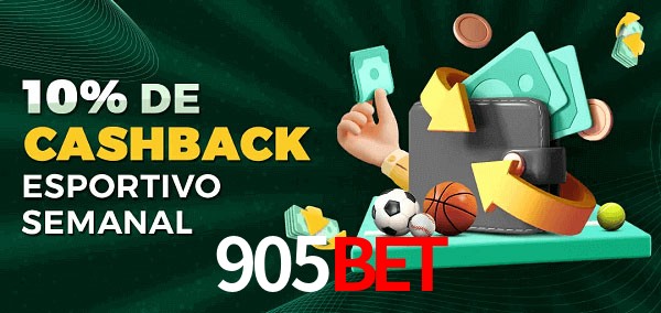 10% de bônus de cashback na 905bet